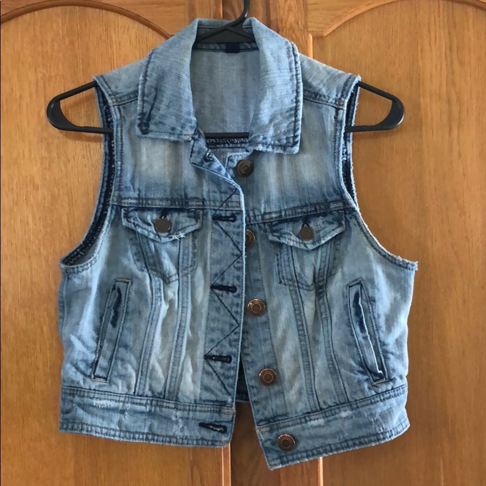 Denim vest